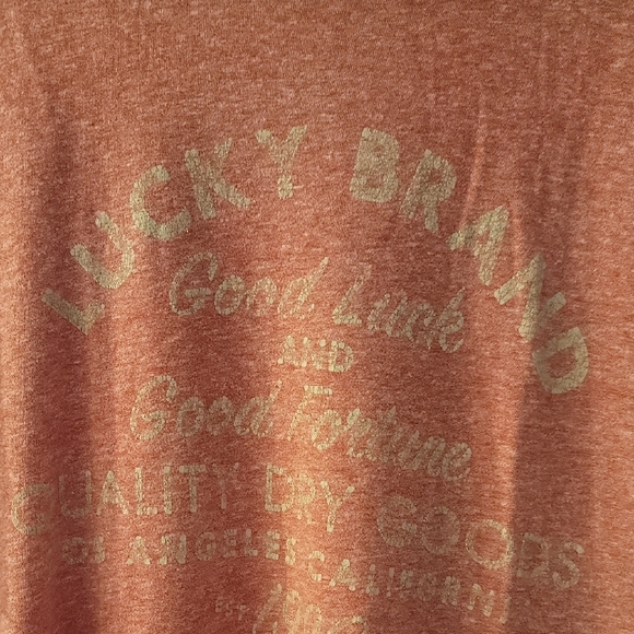 Lucky Brand Heathered Tee - Picture 2 of 2